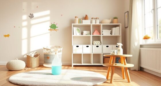 child friendly nursery cleaning products