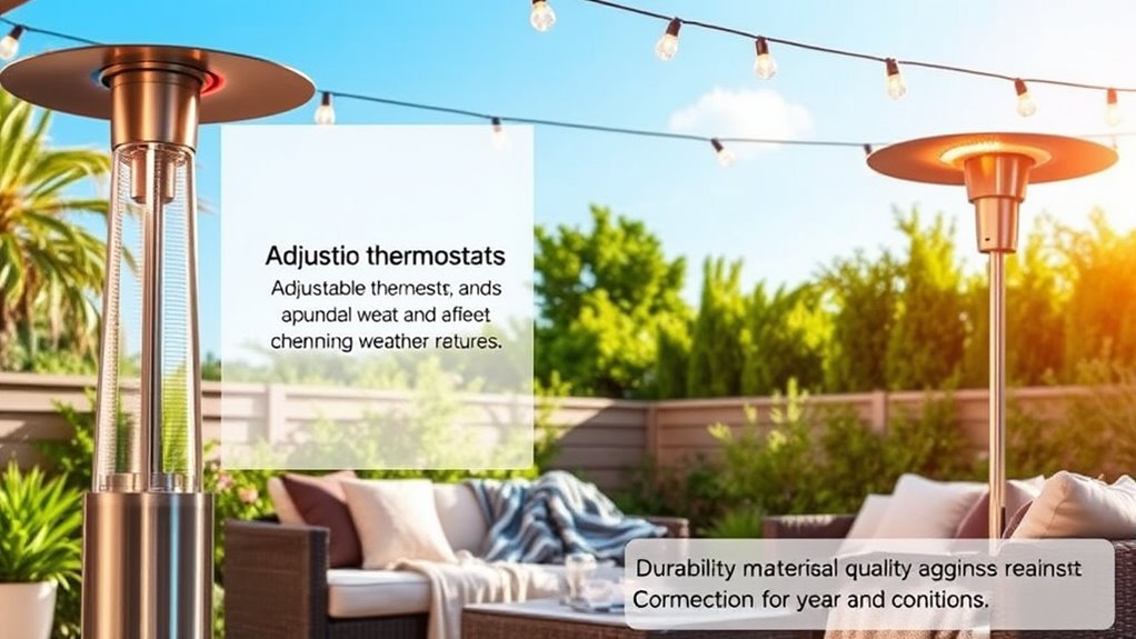 choosing efficient outdoor heaters
