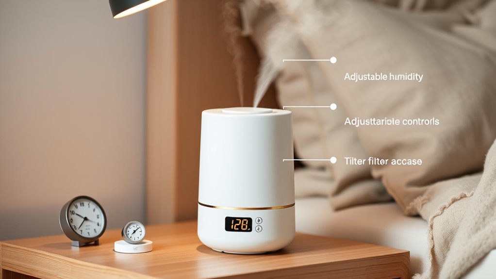choosing suitable humidifier features