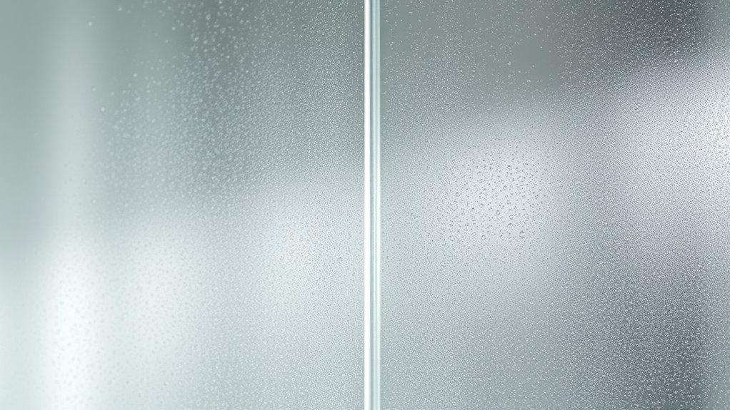 clean and dry shower doors