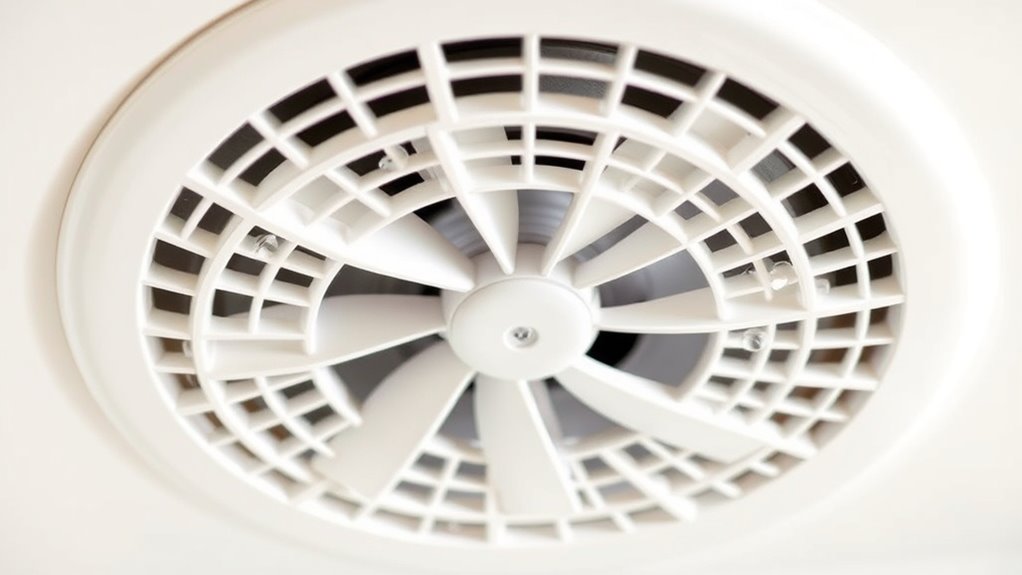 clean fan cover and grille
