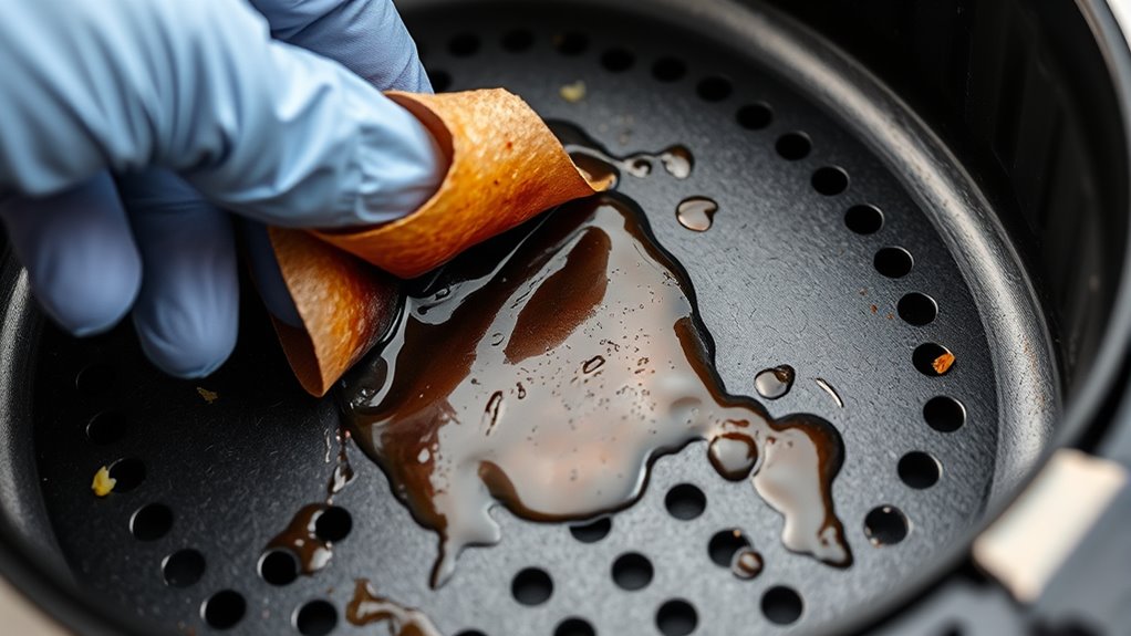 clean soak scrub dry