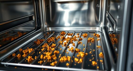 clean toaster crumbs safely