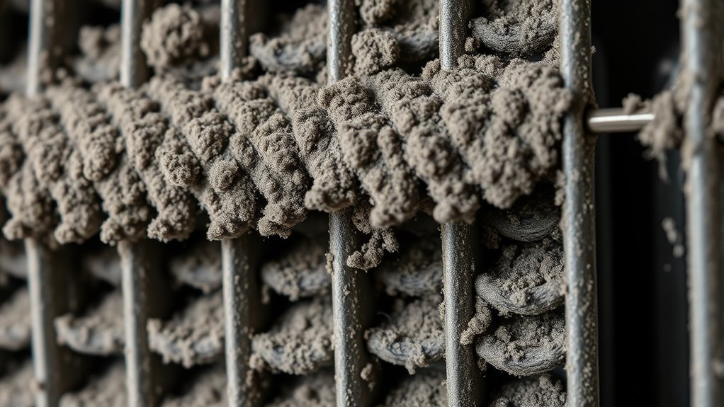 coil dirt buildup causes