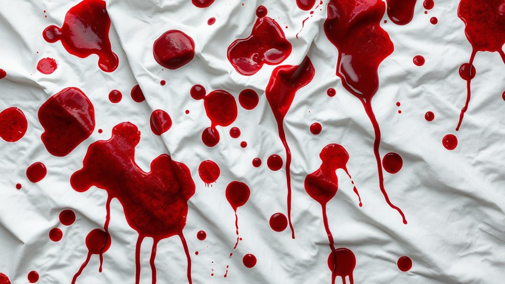 cold water blood stain removal