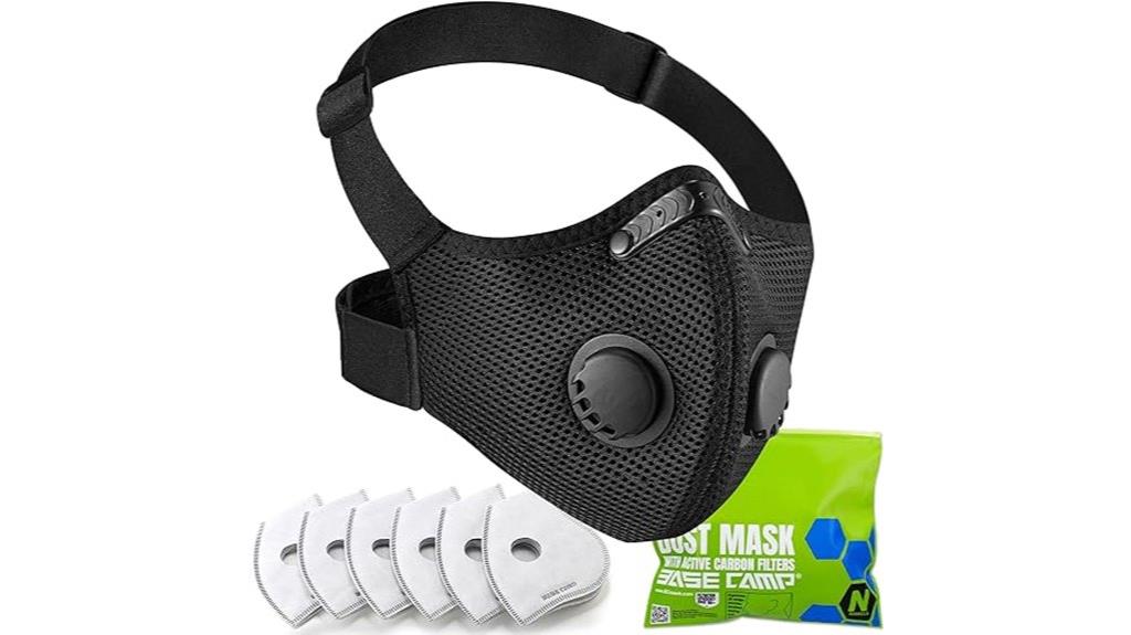 comfortable reusable dust mask