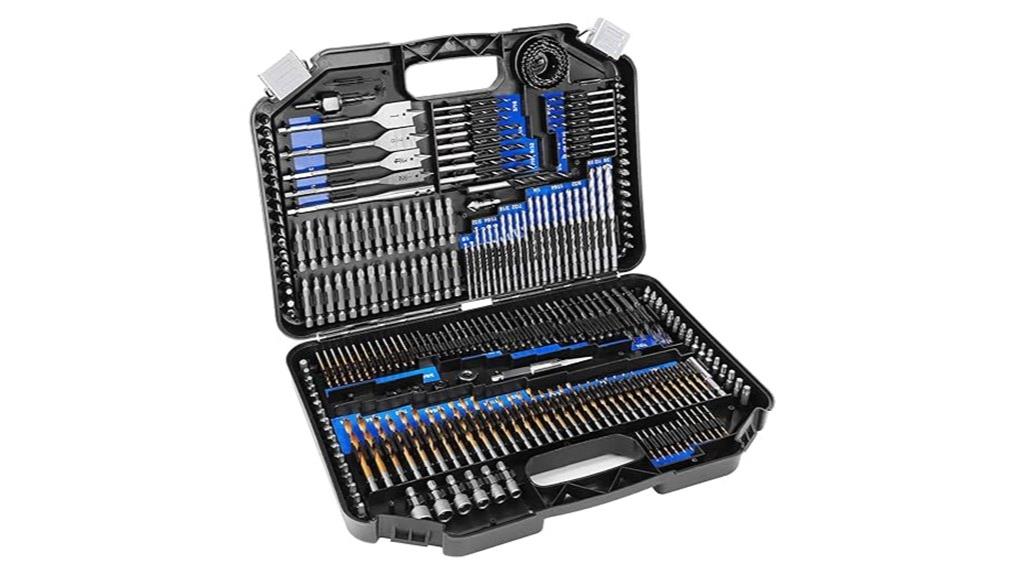 comoware 246 piece drill bits