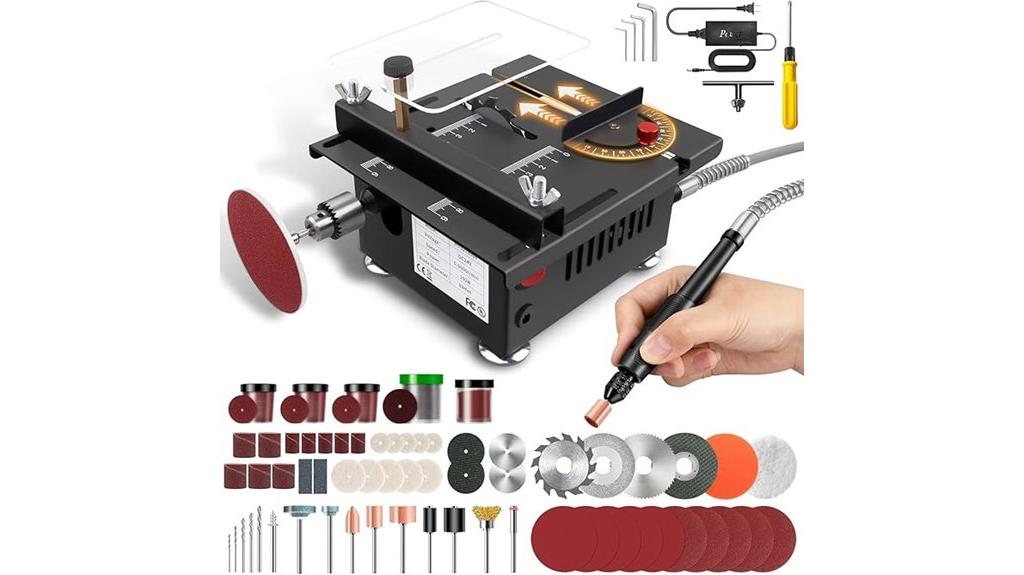 compact versatile table saw