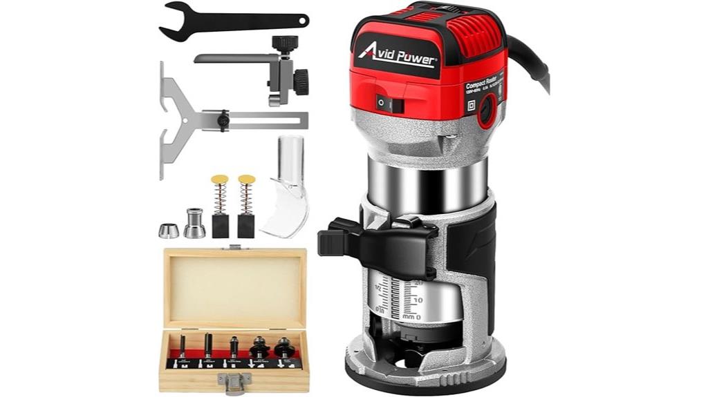 compact woodworking router tools