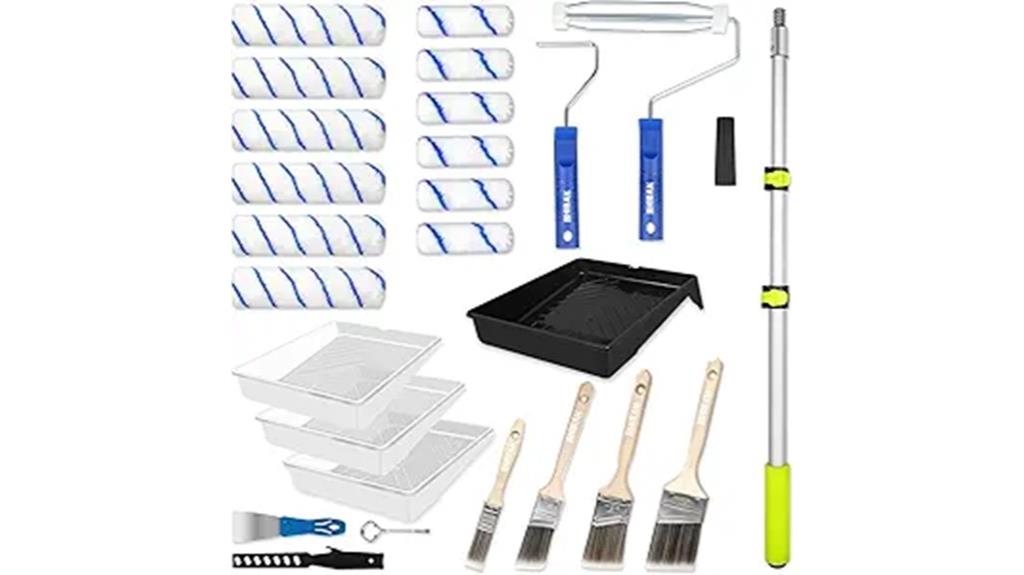 complete 27 piece painting set