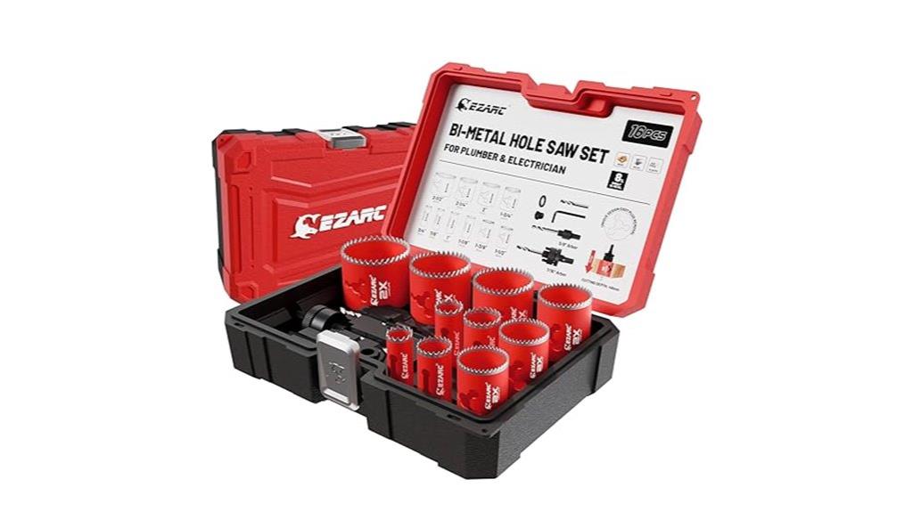 complete hole saw set