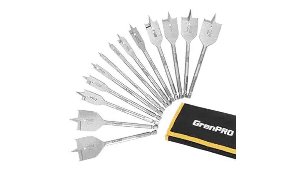 complete woodworking spade set