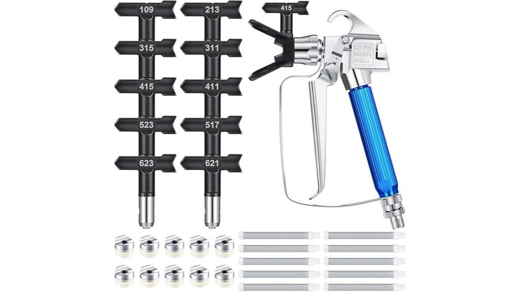 comprehensive spray gun accessories