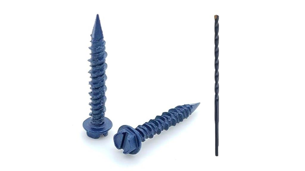 concrete screw fastener pack