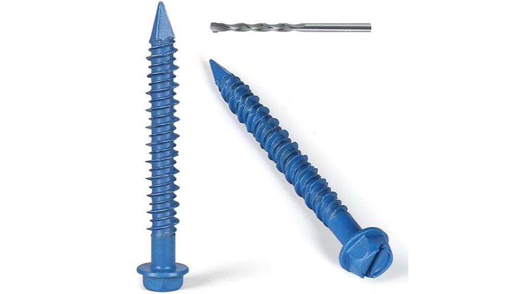 concrete screw set pack