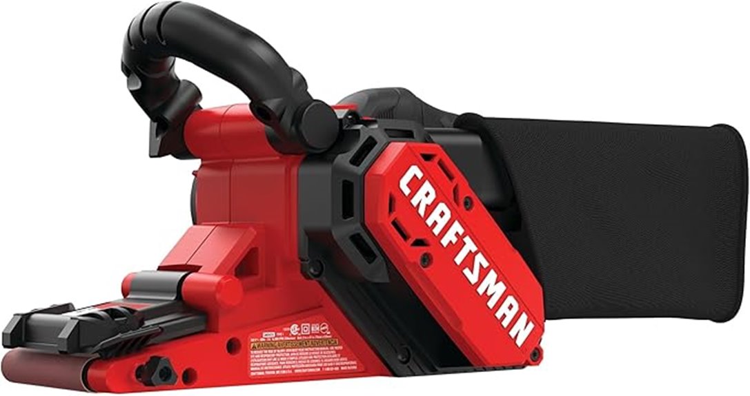 corded 7 amp belt sander