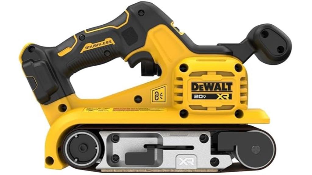 cordless brushless belt sander