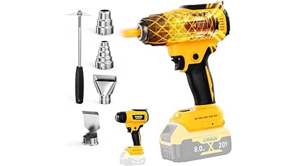 cordless dewalt heat gun
