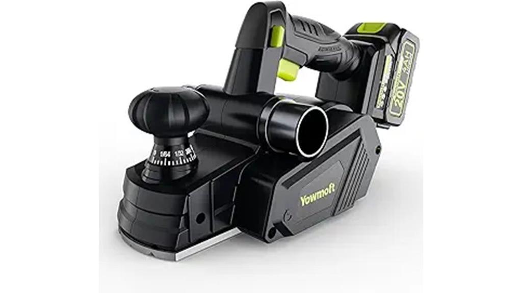 cordless planer with accessories