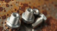 corrosion resistant stainless fasteners
