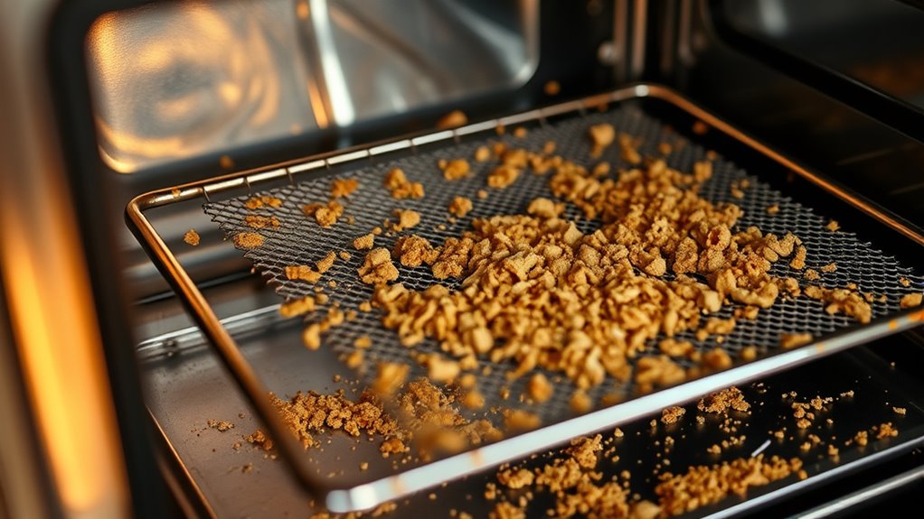 crumb buildup increases fire risk