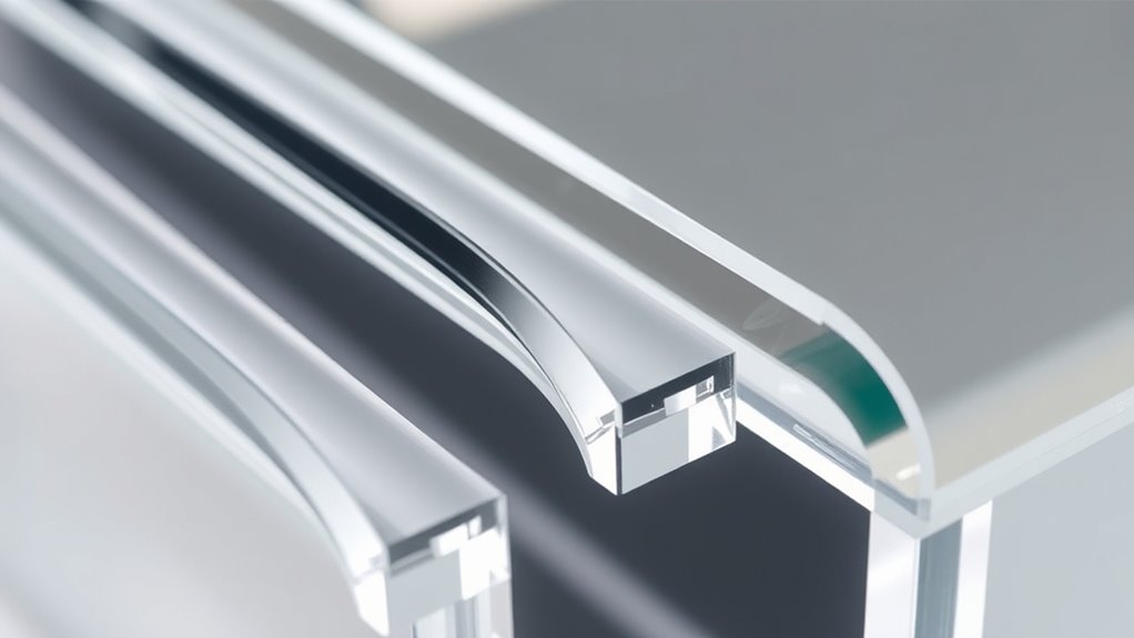 custom acrylic edge finishing