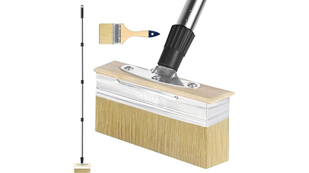 deck stain brush extension