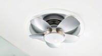 deep clean bathroom fan
