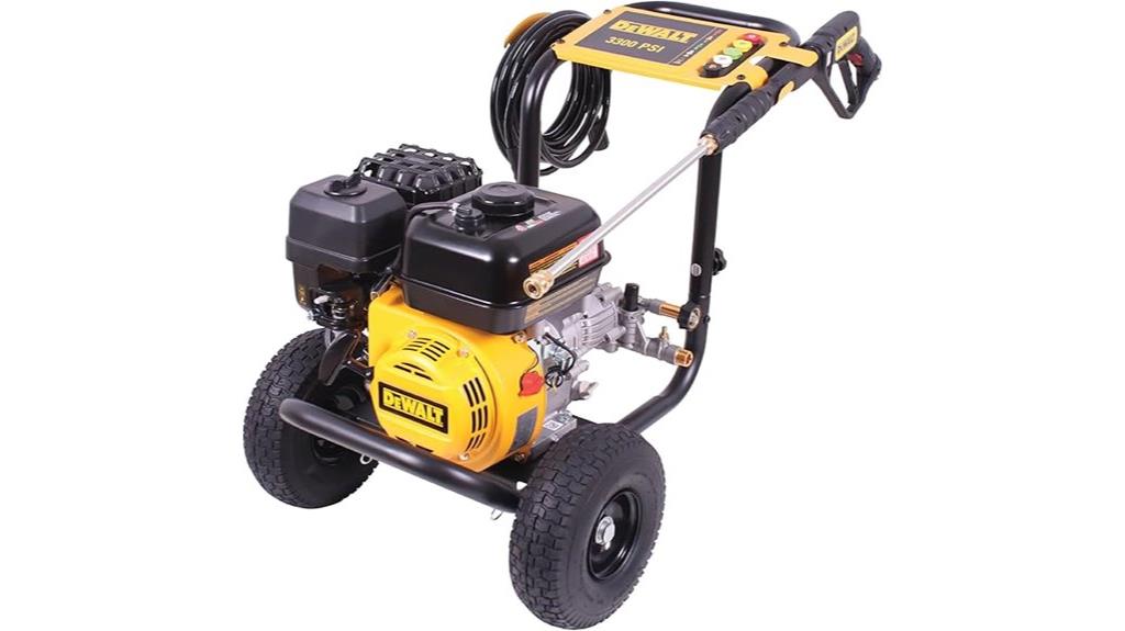 dewalt 3300 psi pressure washer