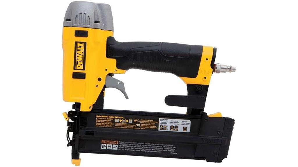 dewalt pneumatic brad nailer