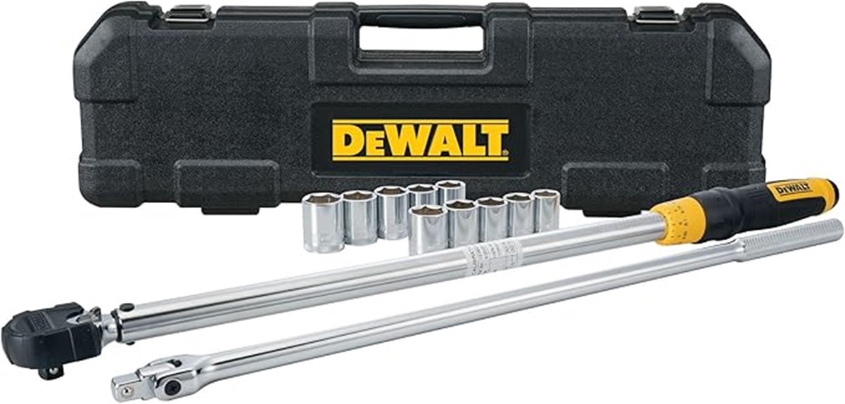 dewalt torque wrench set