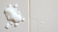 differentiating soap scum hard water