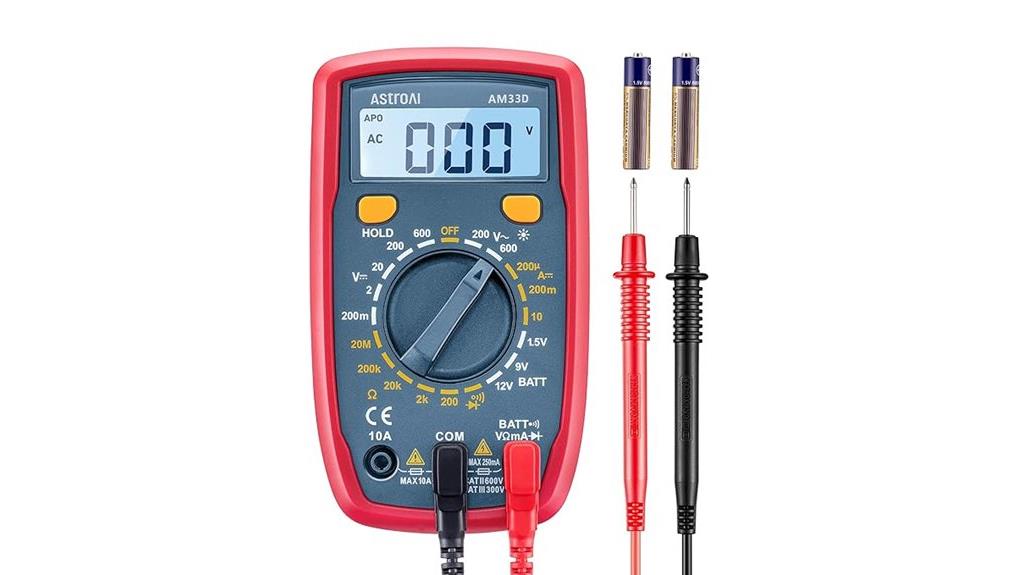 digital multimeter blue