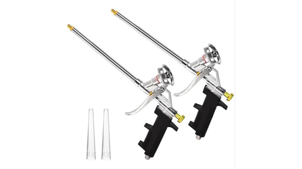 double pack foam gun