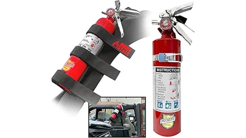 dry chemical vehicle mount