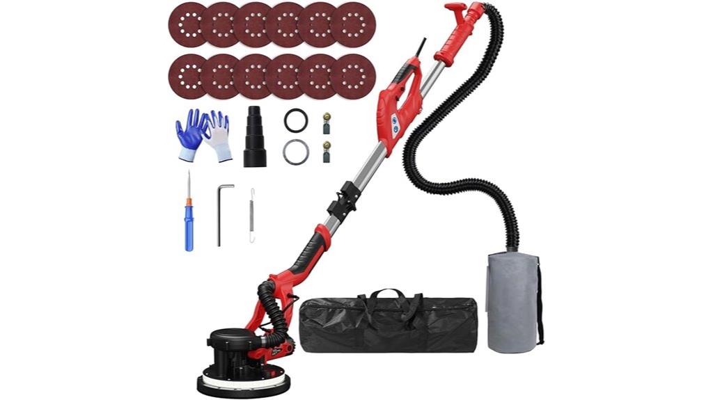 drywall sander with vacuum