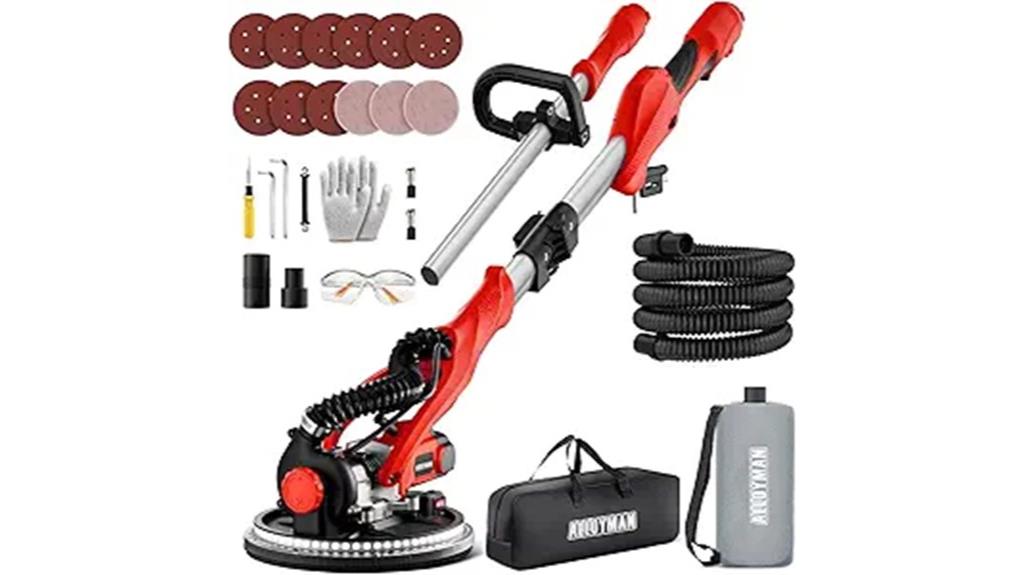 drywall sander with vacuum