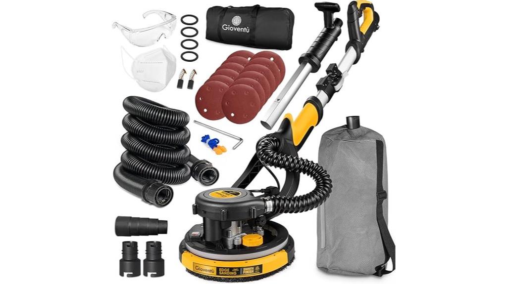 drywall sander with vacuum