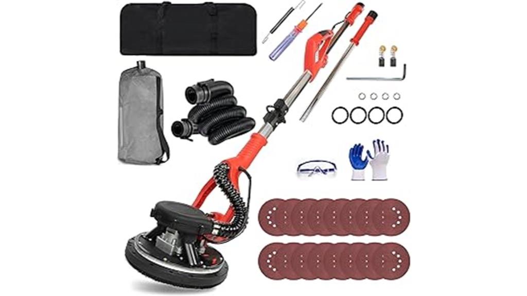 drywall sander with vacuum