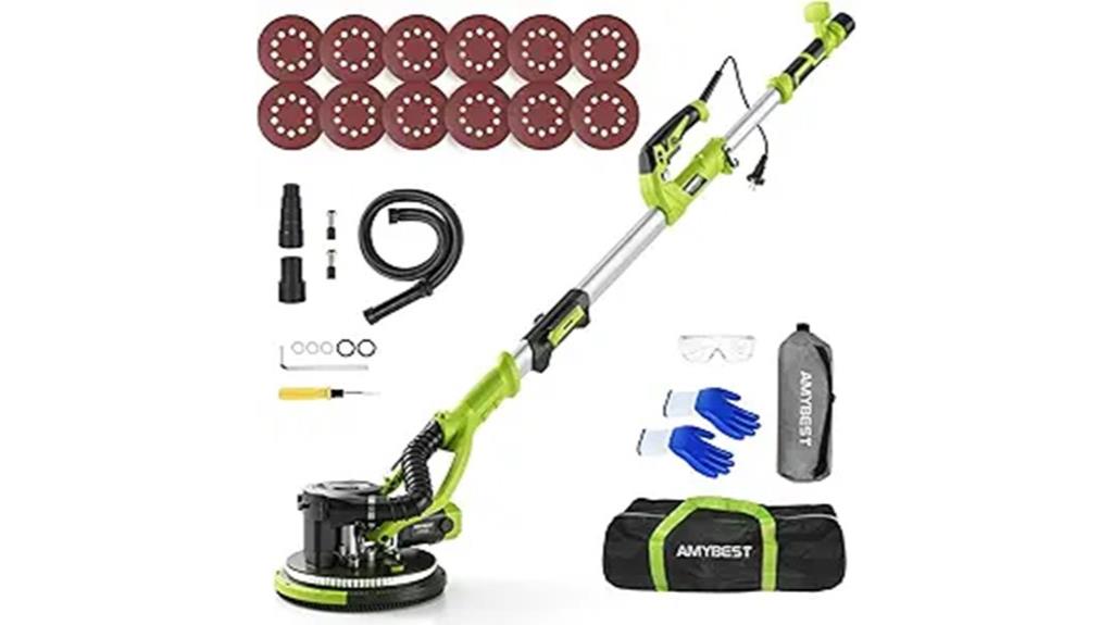 drywall sander with vacuum