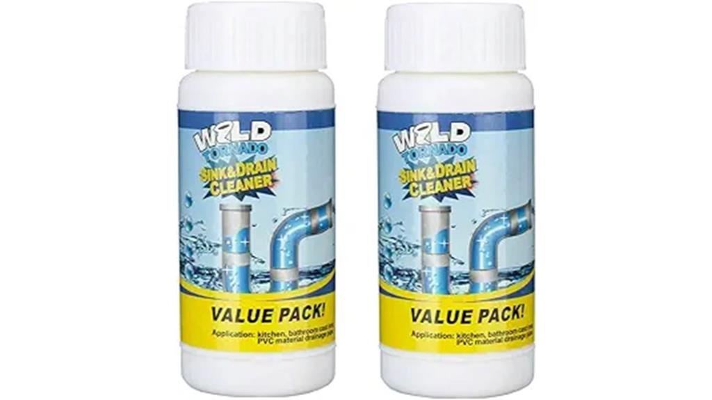 dual bottle drain cleaner