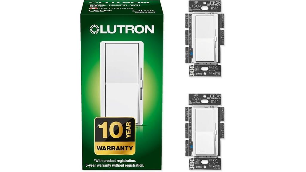 dual led dimmer switches