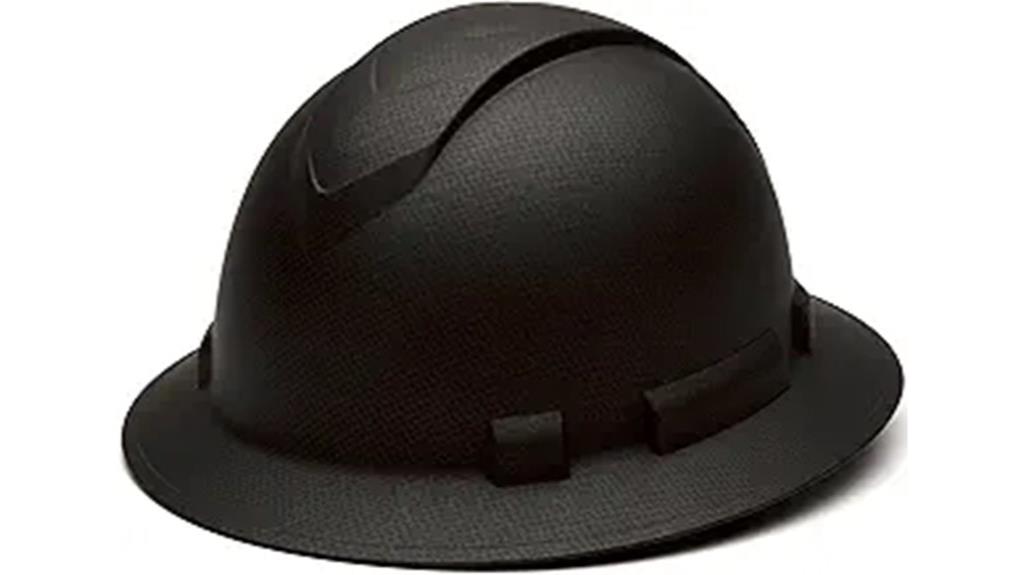 durable hard hat with ratchet