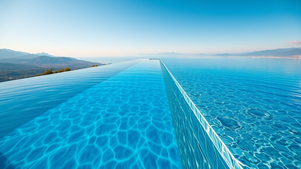 edge creates seamless infinity illusion