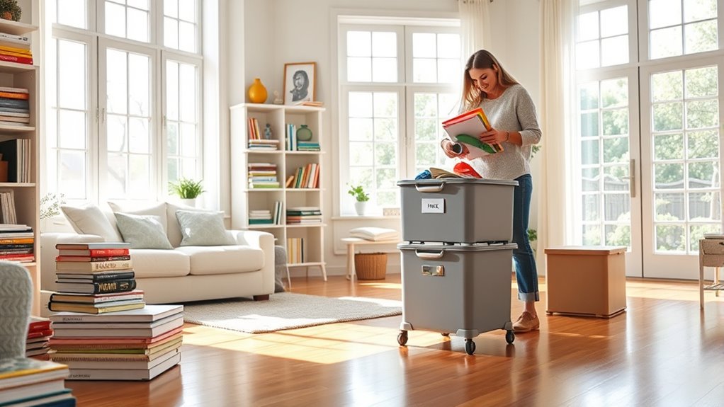 efficient room decluttering techniques