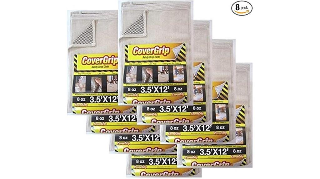 eight pack canvas drop cloth