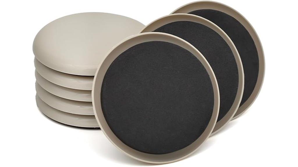 eight piece furniture sliders
