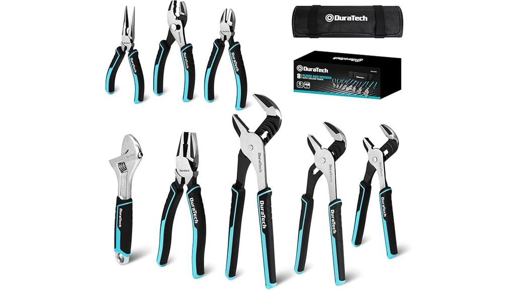 eight piece pliers set