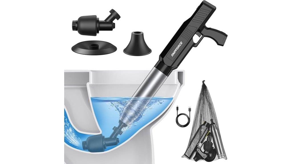 electric bathroom plunger