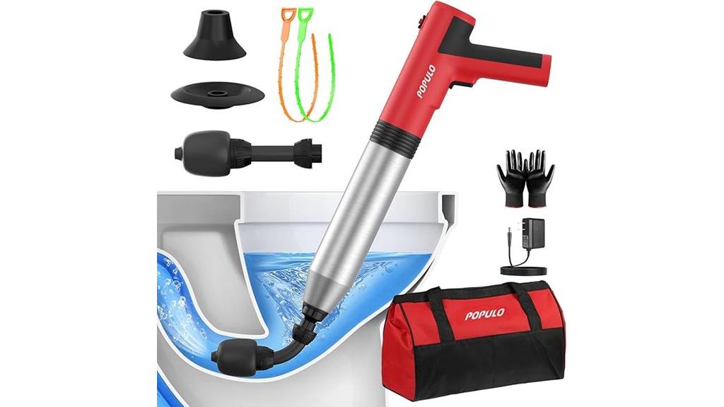 electric high pressure drain cleaner